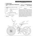 EXERCISE BICYCLE WITH AN ECCENTRIC WHEEL diagram and image