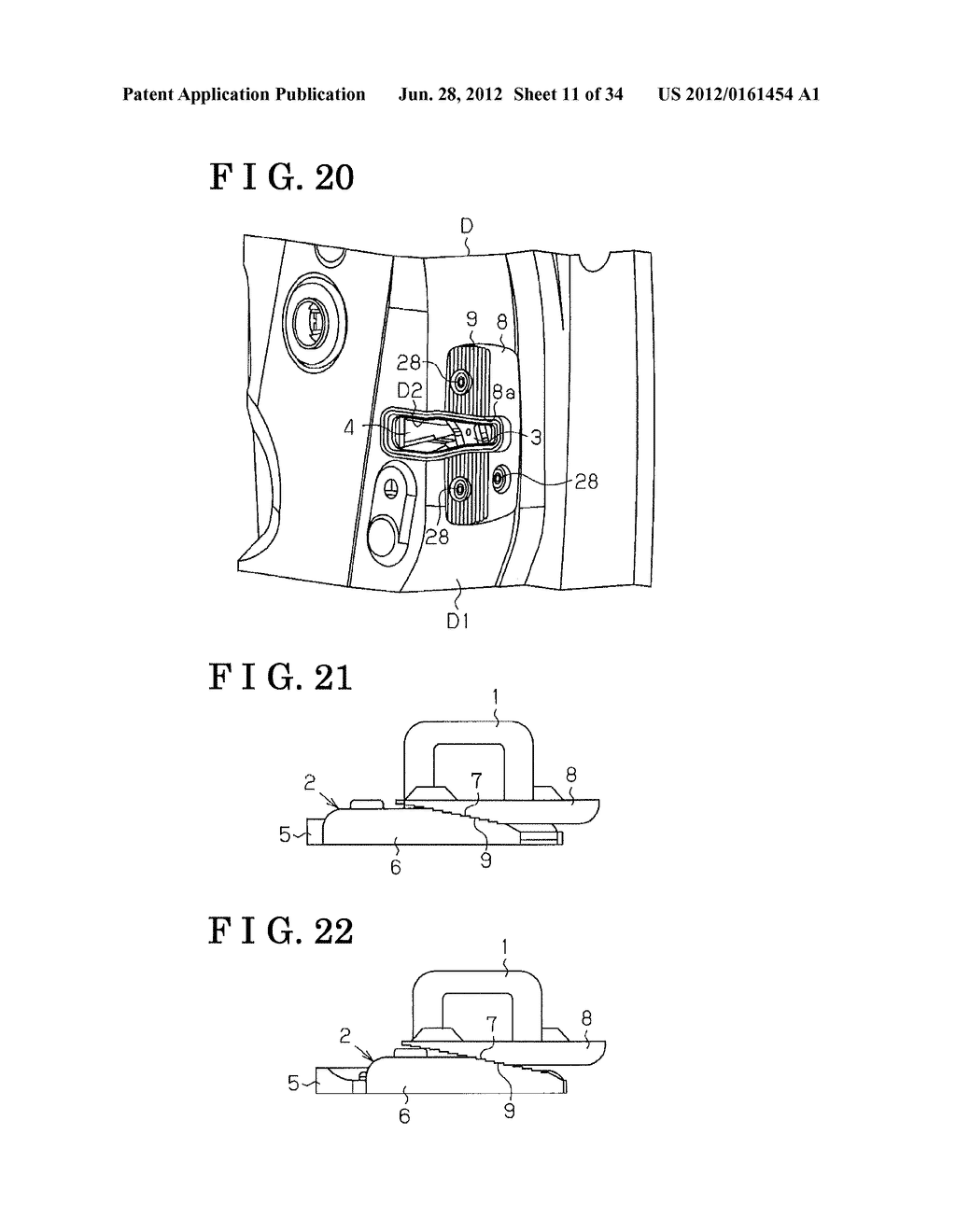VEHICLE DOOR FIXING APPARATUS - diagram, schematic, and image 12
