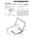 DUAL-SCREEN NOTEBOOK COMPUTER WITH KEYBOARD diagram and image