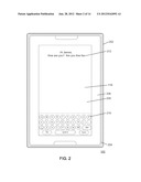 PORTABLE ELECTRONIC DEVICE AND METHOD OF CONTROLLING SAME diagram and image