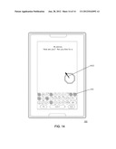 PORTABLE ELECTRONIC DEVICE AND METHOD OF CONTROLLING SAME diagram and image