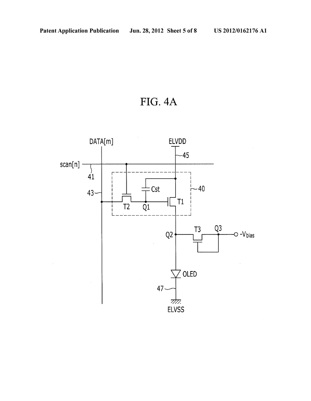 PIXEL AND ORGANIC LIGHT EMITTING DISPLAY DEVICE USING THE SAME - diagram, schematic, and image 06
