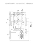 FLAT PANEL DISPLAY DEVICE AND OPERATING VOLTAGE ADJUSTING METHOD THEREOF diagram and image