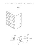 CAMERA CALIBRATION APPARATUS AND METHOD USING PARALLELOGRAMS IN IMAGE AND     MULTI-VIEW CONTROL diagram and image