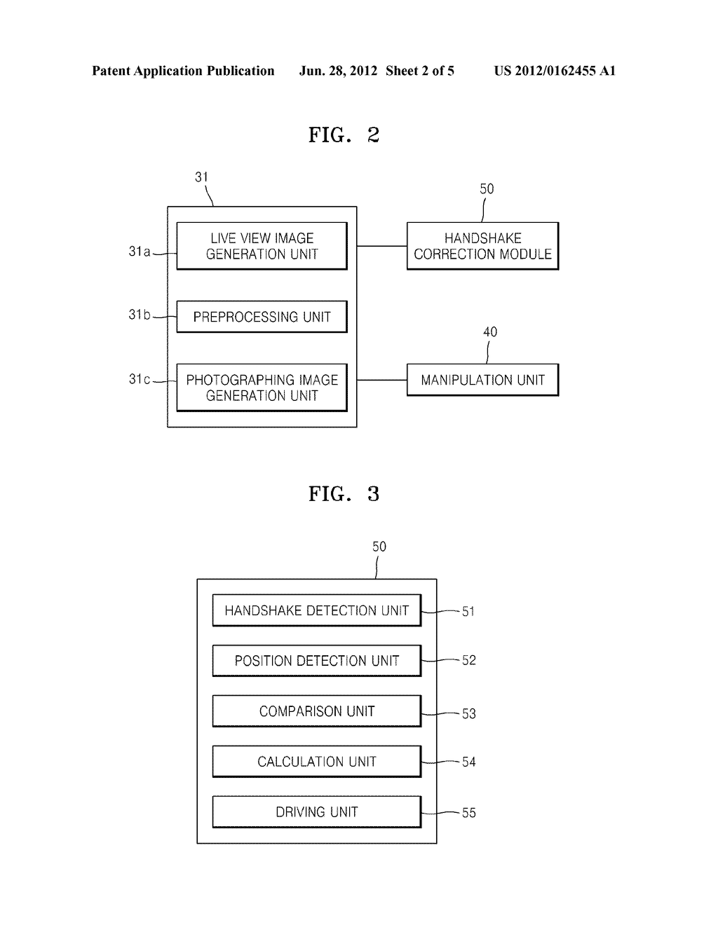 DIGITAL IMAGE PROCESSING APPARATUS INCLUDING HANDSHAKE CORRECTION MODULE     AND METHODS OF CONTROLLING THE DIGITAL IMAGE PROCESSING APPARATUS - diagram, schematic, and image 03