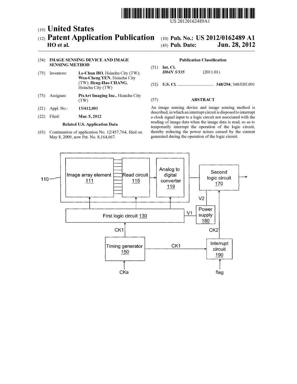 IMAGE SENSING DEVICE AND IMAGE SENSING METHOD - diagram, schematic, and image 01