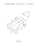 HEAT DISSIPATION DEVICE UTILIZING FAN DUCT diagram and image