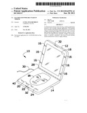 ILLUMINATED PORTABLE MAKEUP MIRROR diagram and image