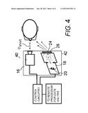 SYSTEM AND METHOD FOR ILLUMINATING AND IMAGING THE IRIS OF A PERSON diagram and image