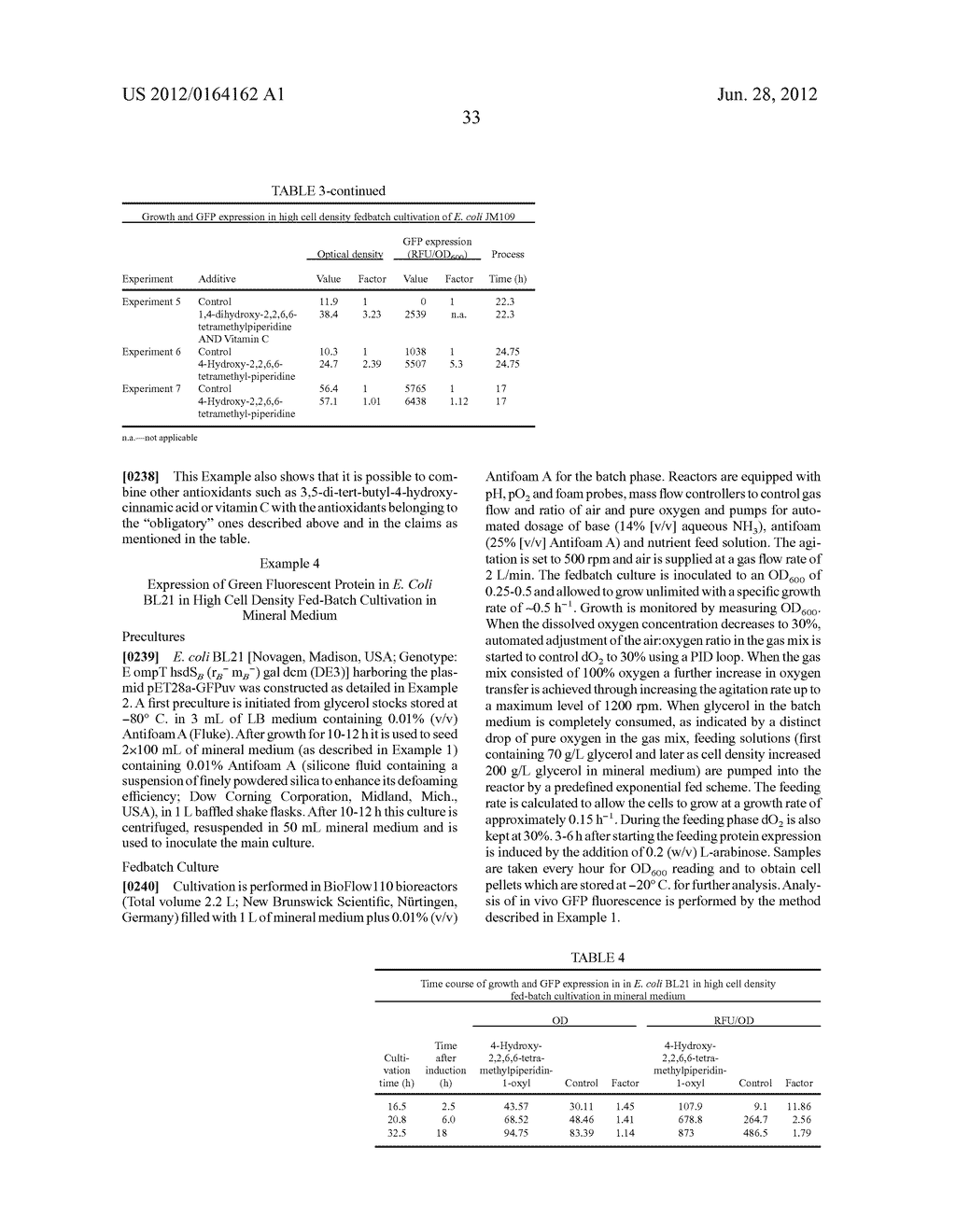 METHODS IN CELL CULTURES, AND RELATED INVENTIONS, EMPLOYING CERTAIN     ADDITIVES - diagram, schematic, and image 34