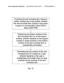 METHOD OF USING COLLOIDAL SILVER AND GOLD ANTI-MICROBIAL ITEMS TO CREATE     CLEAN ZONES THEREWITH diagram and image