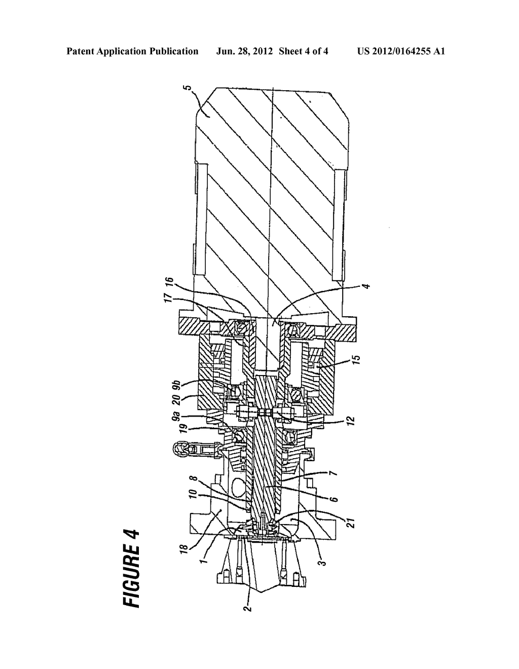 CUTTER HEAD HOLDER OF AN UNDERWATER GRANULATOR - diagram, schematic, and image 05