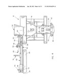 Dry-cast concrete block molding machine diagram and image