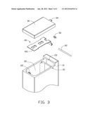 ELECTRONIC DEVICE WITH SLIDING BATTERY COVER diagram and image