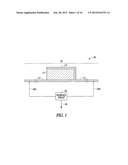 MONOLITHIC FBAR-CMOS STRUCTURE SUCH AS FOR MASS SENSING diagram and image