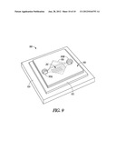 MONOLITHIC FBAR-CMOS STRUCTURE SUCH AS FOR MASS SENSING diagram and image