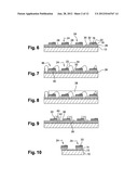 METHOD OF MANUFACTURING A LIGHT EMISSION DEVICE BASED ON LIGHT EMITTING     DIODES diagram and image