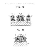 SPLIT GATE TYPE NON-VOLATILE SEMICONDUCTOR MEMORY DEVICE AND METHOD OF     MANUFACTURING THE SAME diagram and image