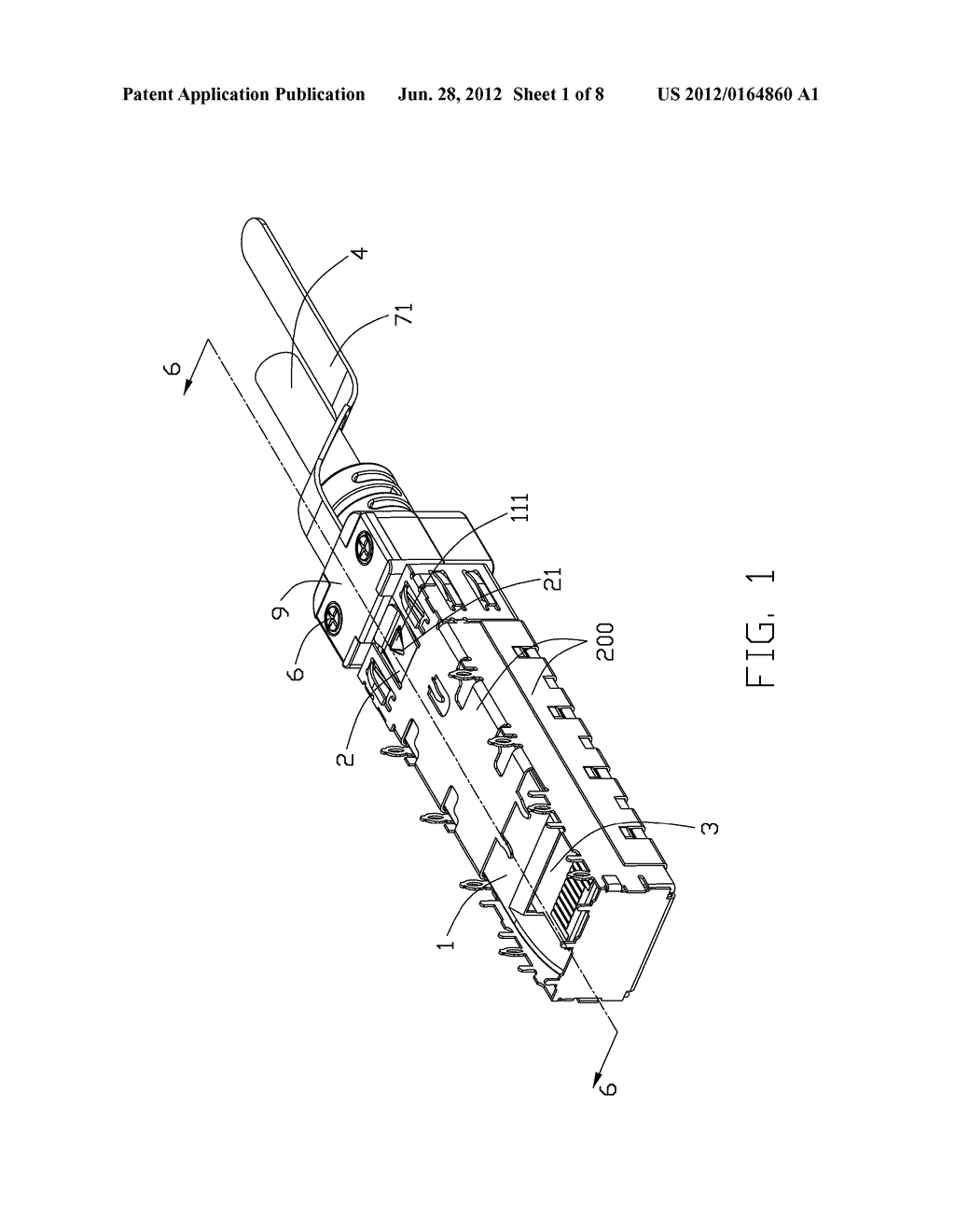 PLUG CONNECTOR HAVING A RELEASING MECHANISM AND A CONNECTOR ASSEMBLY     HAVING THE SAME - diagram, schematic, and image 02