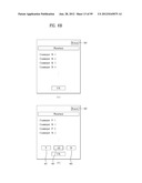 MOBILE TERMINAL AND METHOD OF DISPLAYING INFORMATION THEREIN diagram and image