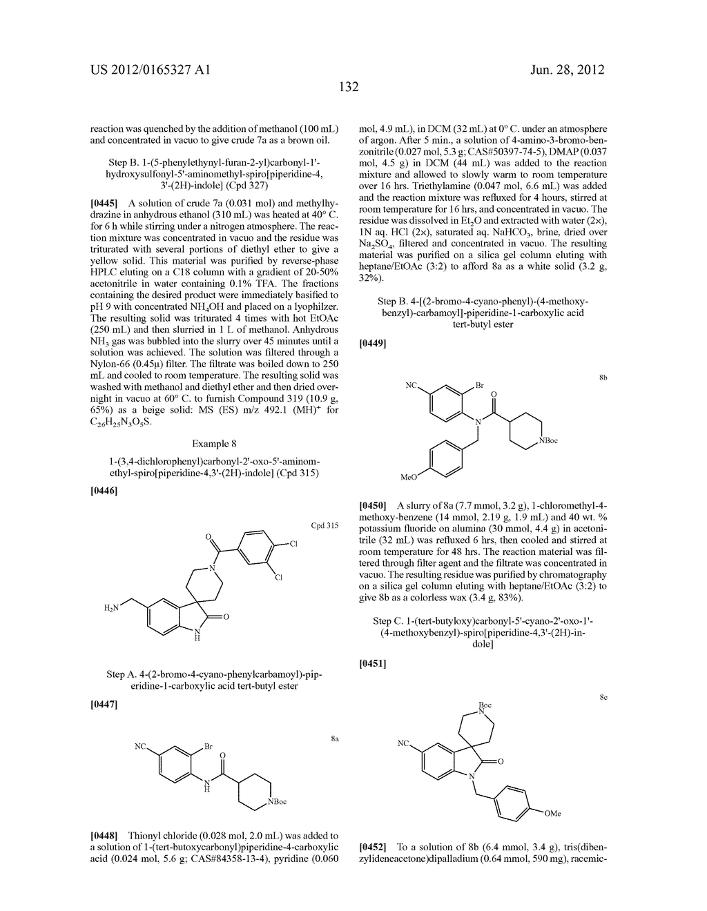 SPIROPIPERIDINES FOR USE AS TRYPTASE INHIBITORS - diagram, schematic, and image 137