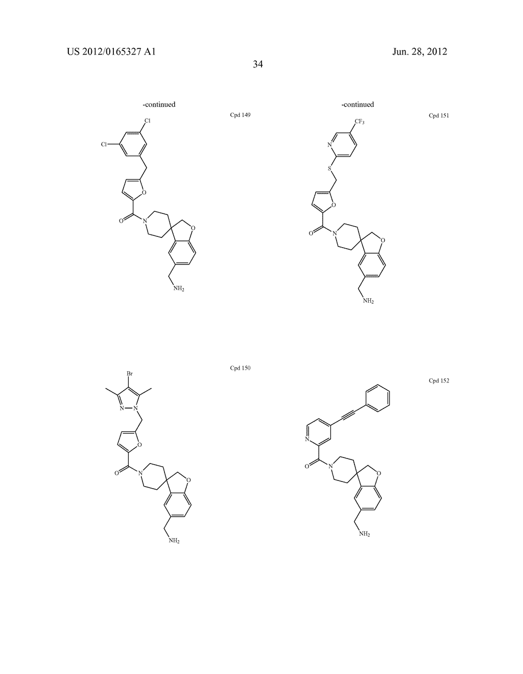 SPIROPIPERIDINES FOR USE AS TRYPTASE INHIBITORS - diagram, schematic, and image 39