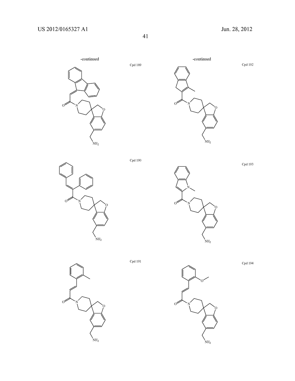SPIROPIPERIDINES FOR USE AS TRYPTASE INHIBITORS - diagram, schematic, and image 46