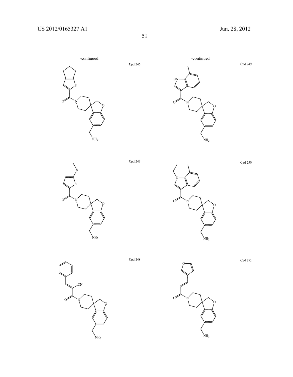 SPIROPIPERIDINES FOR USE AS TRYPTASE INHIBITORS - diagram, schematic, and image 56