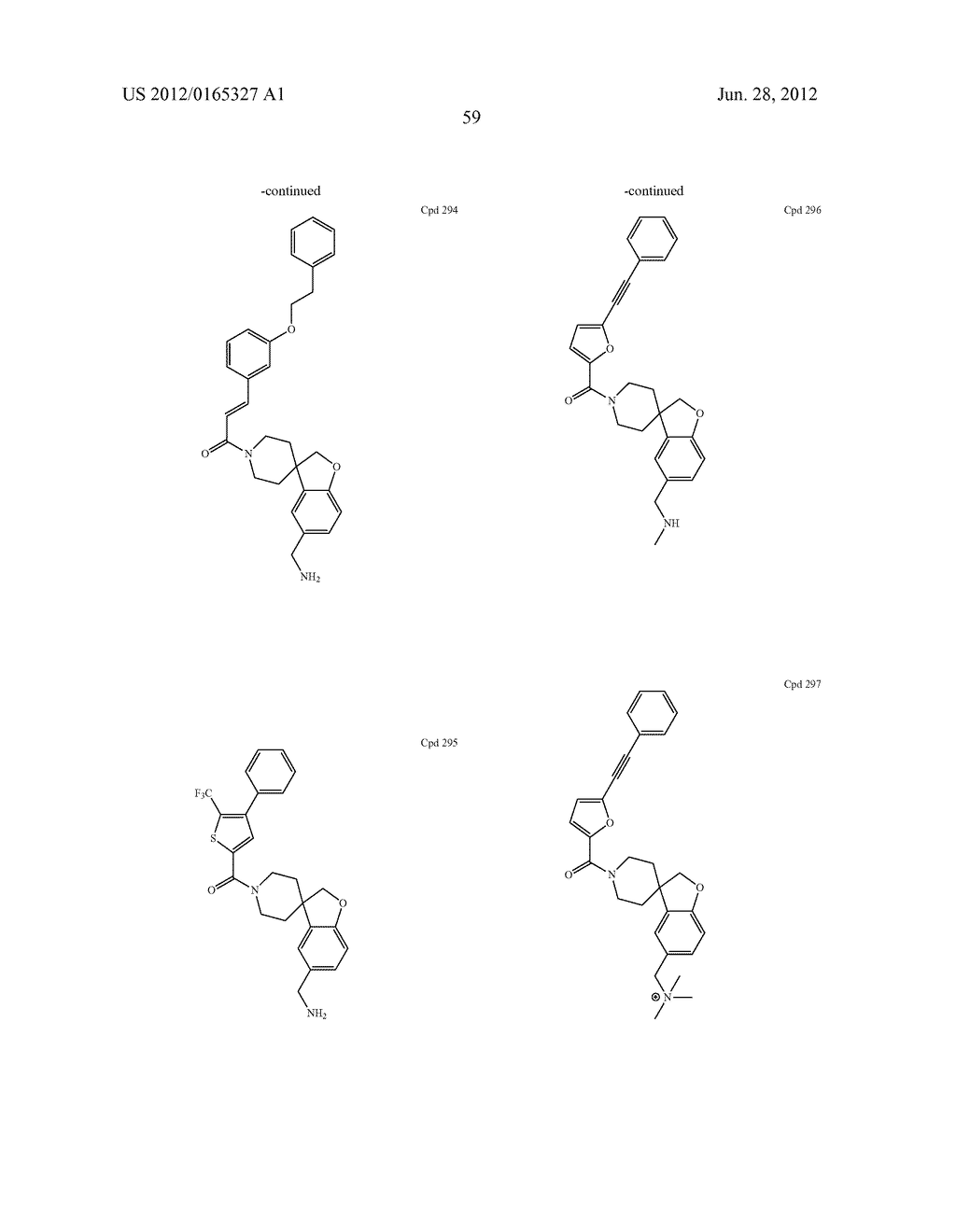 SPIROPIPERIDINES FOR USE AS TRYPTASE INHIBITORS - diagram, schematic, and image 64