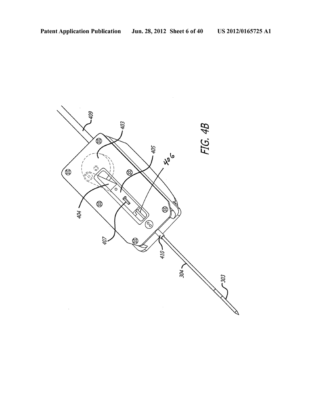 DISSECTION HANDPIECE WITH ASPIRATION MEANS FOR REDUCING THE APPEARANCE OF     CELLULITE - diagram, schematic, and image 07