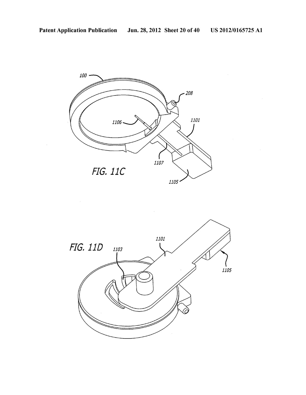 DISSECTION HANDPIECE WITH ASPIRATION MEANS FOR REDUCING THE APPEARANCE OF     CELLULITE - diagram, schematic, and image 21