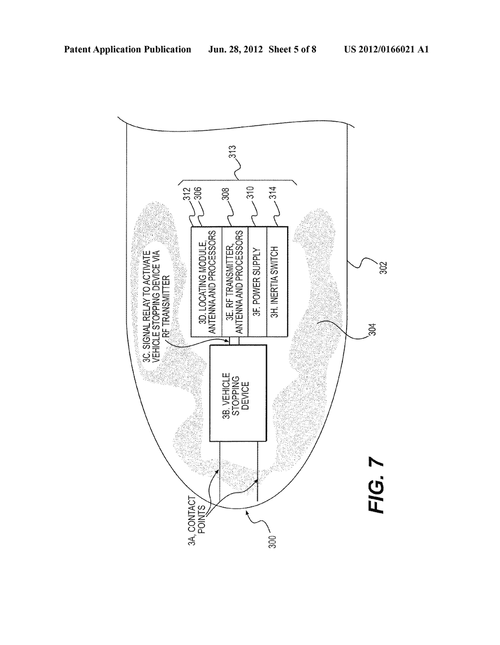 METHOD AND SYSTEM FOR TRACKING AND/OR DISABLING A VEHICLE - diagram, schematic, and image 06