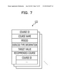 EXERCISE MANAGEMENT APPARATUS, EXERCISE MANAGEMENT METHOD, AND RECORDING     MEDIUM diagram and image