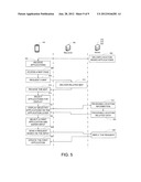 METHOD AND APPARATUS FOR DISPLAYING APPLICATIONS ON A MOBILE DEVICE diagram and image