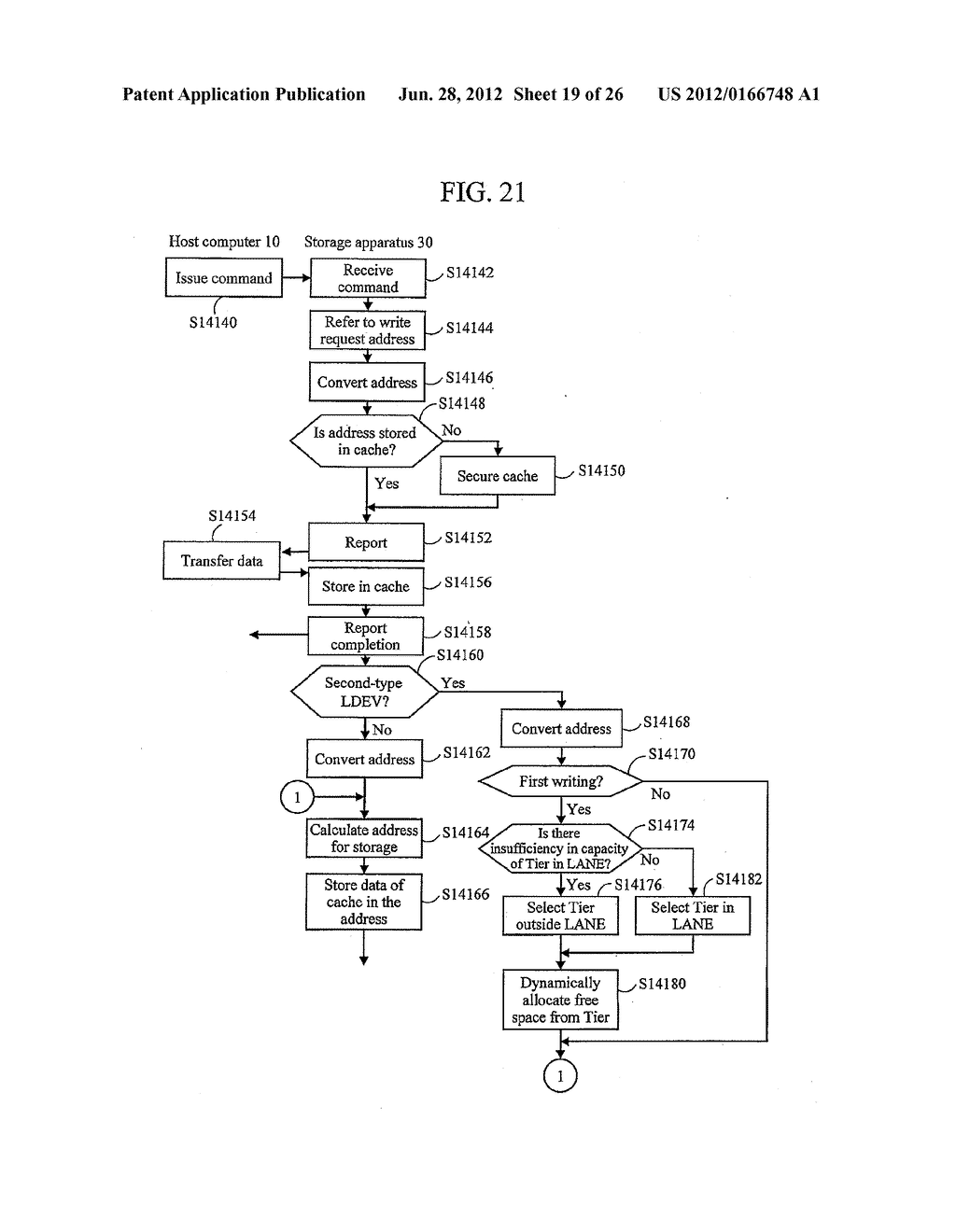 STORAGE SYSTEM, MANAGEMENT METHOD OF THE STORAGE SYSTEM, AND PROGRAM - diagram, schematic, and image 20