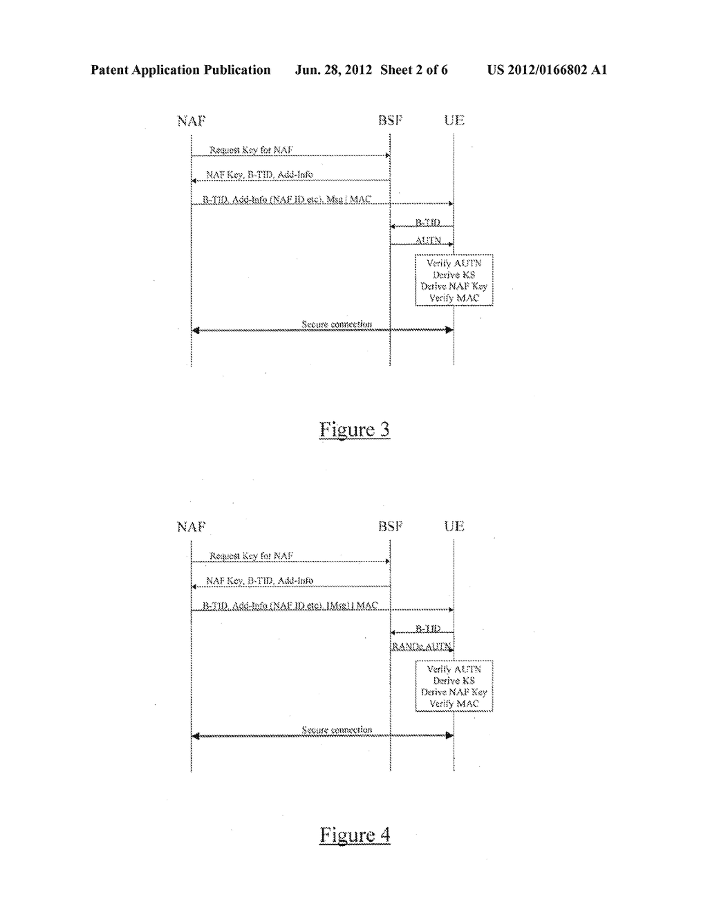 METHOD AND APPARATUS FOR ESTABLISHING A SECURITY ASSOCIATION - diagram, schematic, and image 03