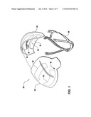 Vented Ballistic Combat Helmet diagram and image