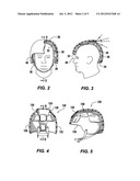 Vented Ballistic Combat Helmet diagram and image