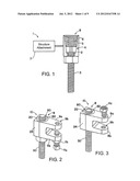 QUICK THREADED ROD LOCKING DEVICES AND METHOD diagram and image