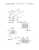 QUICK THREADED ROD LOCKING DEVICES AND METHOD diagram and image