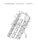 Firearm with keyhole-shaped rail mounting points diagram and image