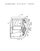 Armored vehicle door hardware providing access, egress, rescue and     security diagram and image