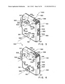 Armored vehicle door hardware providing access, egress, rescue and     security diagram and image