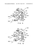 Armored vehicle door hardware providing access, egress, rescue and     security diagram and image