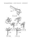 Armored vehicle door hardware providing access, egress, rescue and     security diagram and image