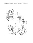 Armored vehicle door hardware providing access, egress, rescue and     security diagram and image