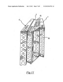 LOST FORMWORK STRUCTURE FOR MAKING STAIRCASES AND STAIR-LANDINGS, METHOD     FOR MAKING SUCH STRUCTURES AND METHOD FOR THE RELATIVE APPLICATION diagram and image