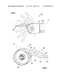 CONTROL LEVER AND ACTUATION DEVICE OF A BICYCLE GEARSHIFT OF THE BAR-END     TYPE diagram and image