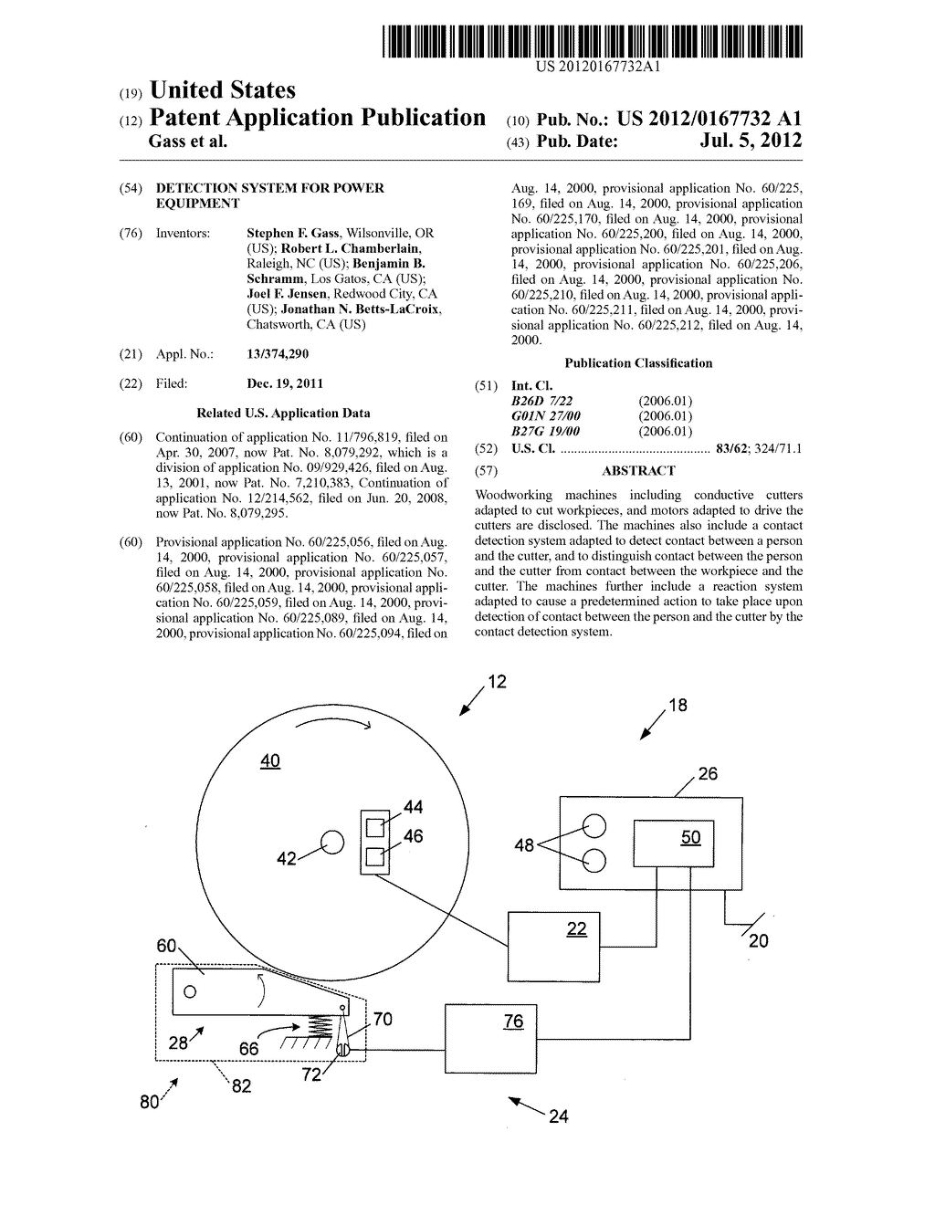 Detection system for power equipment - diagram, schematic, and image 01