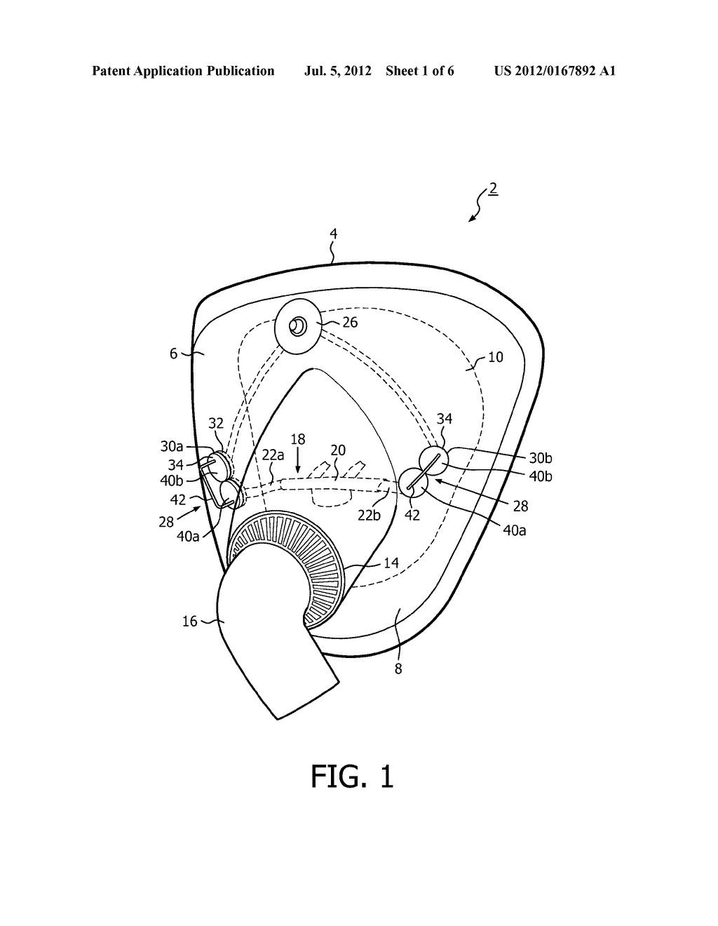 PATIENT INTERFACE DEVICE INCLUDING A MECHANISM FOR MANIPULATING THE     POSITION OF AN INTERNAL COMPONENT THEREOF - diagram, schematic, and image 02